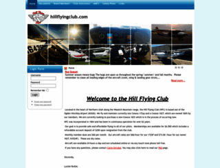 hillflyingclub.com screenshot