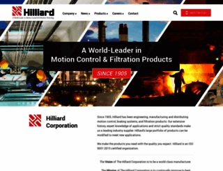hilliardcorp.com screenshot