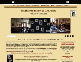hilliardsociety.org screenshot