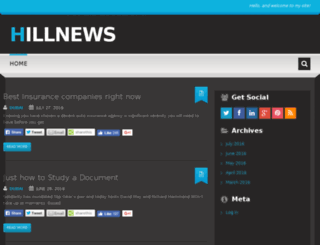 hillnews.info screenshot