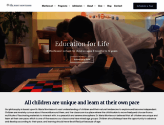 hillpointmontessori.com screenshot