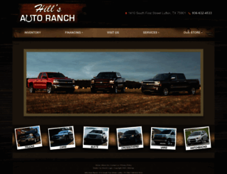 hillsautoranchlufkin.com screenshot