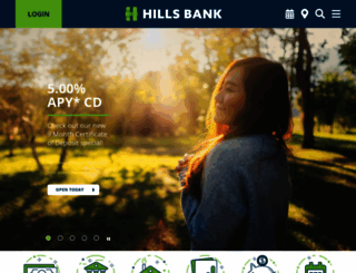 hillsbank.com screenshot