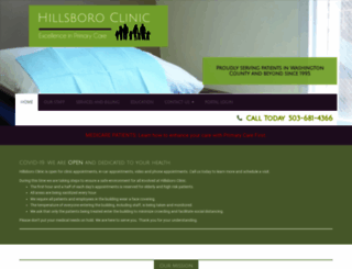 hillsboroclinic.com screenshot