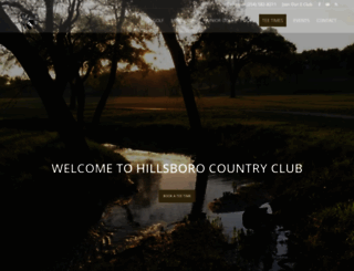 hillsborocountryclub.com screenshot