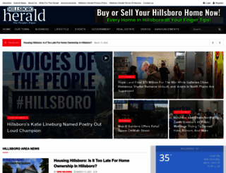 hillsboroherald.com screenshot