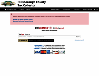 Access Hillsborough.county-taxes.com. TaxSys - Hillsborough County Tax ...