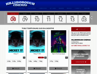 hillsboroughcinemas.net screenshot