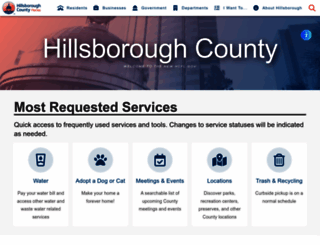hillsboroughcounty.org screenshot