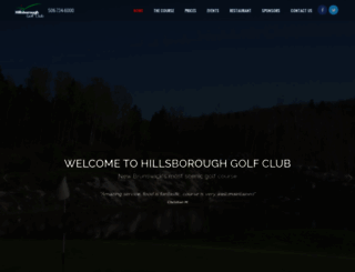 hillsboroughgolfclub.com screenshot