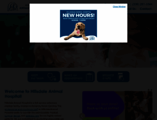 hillsdaleanimalhospital.com screenshot