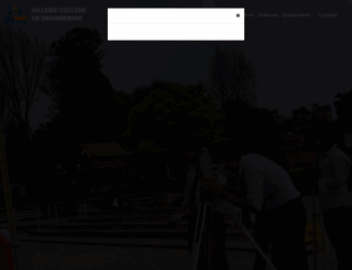 hillside.edu.np screenshot