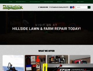 hillsidelawnandfarm.com screenshot