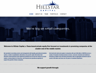 hillstarcapital.com screenshot