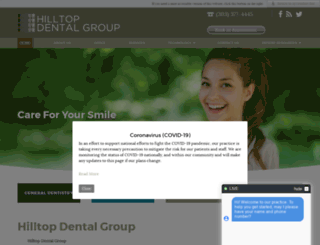hilltopdentalgroup.com screenshot