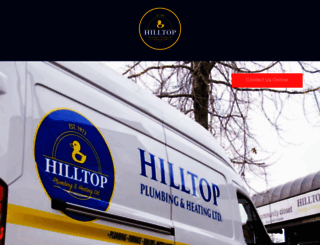 hilltopplumbing.com screenshot