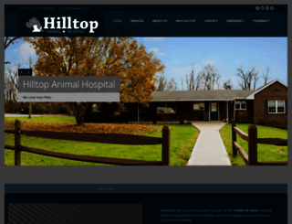 hilltopvets.com screenshot