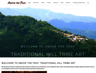 hilltribeart.com screenshot