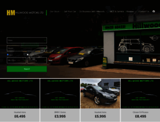 hillwoodmotors.co.uk screenshot