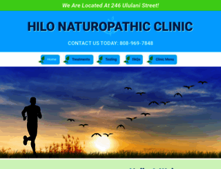 hilonaturopathicclinic.com screenshot
