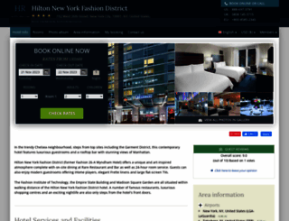 hilton-new-york-fashion-district.hotel-rn.com screenshot