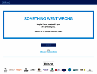 hilton.de screenshot