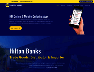 hiltonbanks.com screenshot