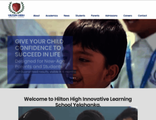 hiltonhighschool.com screenshot