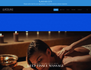 hiltonmassage.com screenshot