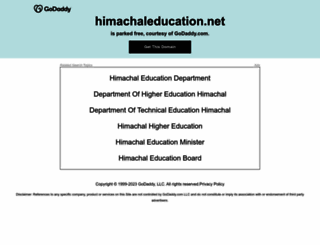 himachaleducation.net screenshot