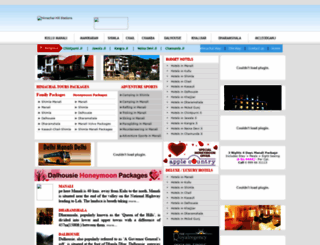 himachalhillstations.com screenshot