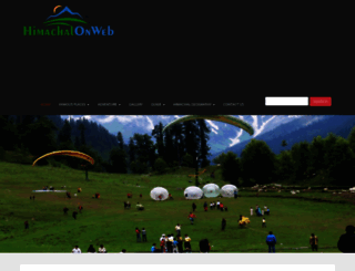 himachalonweb.com screenshot