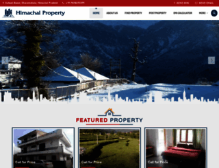 himachalproperty.in screenshot