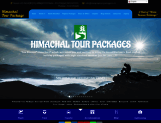 himachaltourpackage.co.in screenshot