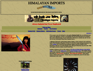 himalayan-imports.com screenshot