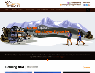 himalayandynasty.com screenshot