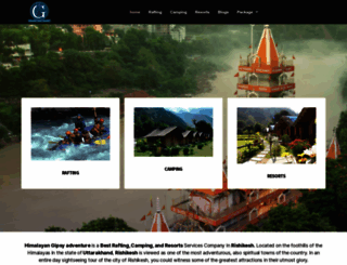 himalayangipsyadventure.com screenshot