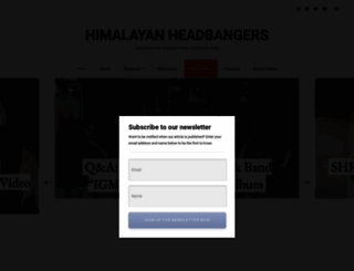 himalayanheadbangers.com screenshot
