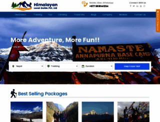 himalayanlocalguide.com screenshot