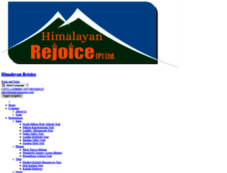 himalayanrejoice.com screenshot