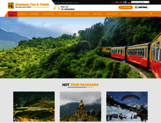 himalayantourandtravels.com screenshot