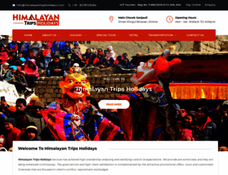 himalayantripsholidays.com screenshot
