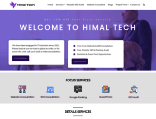 himaltech.co.uk screenshot