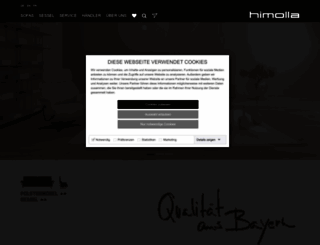 himolla.com screenshot