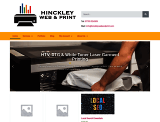 hinckleywebservices.co.uk screenshot