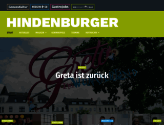 hindenburger.de screenshot
