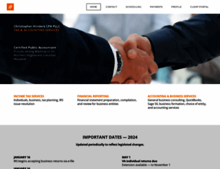 hinderscpa.com screenshot