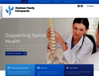 hindmanfamilychiropractic.com screenshot