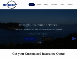 hindsightins.com screenshot