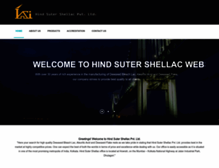 hindsutershellac.com screenshot